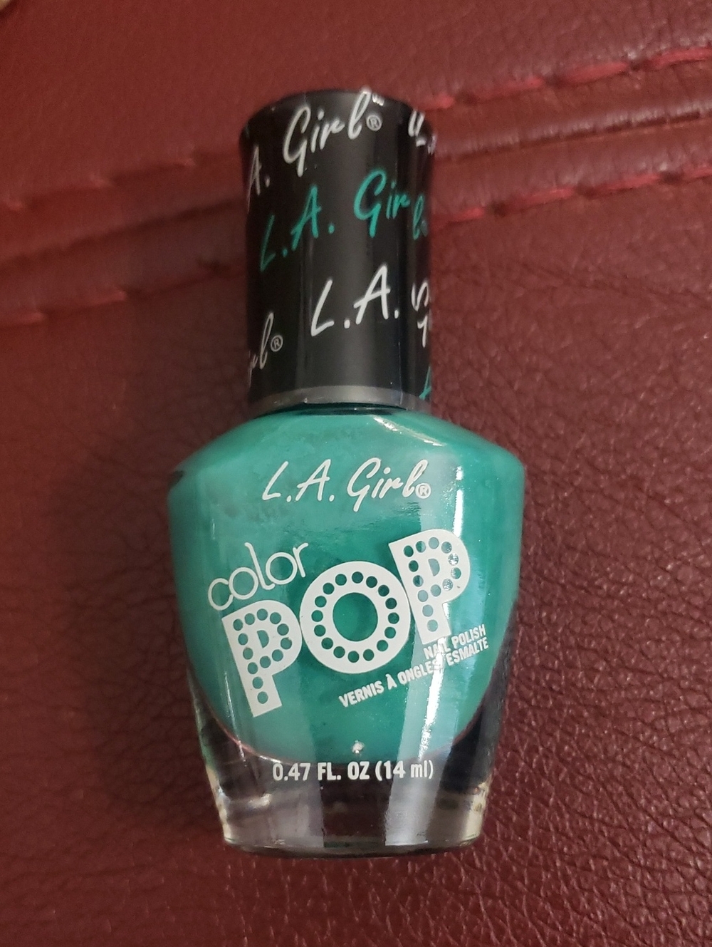 Turquoise Nail Polish Bottle - Beauty Nail Tool